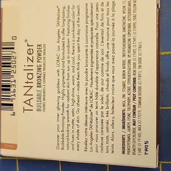 LORAC TANtalizer Buildable Bronzing Powder New 8.5g Beach Betty - Picture 2 of 4